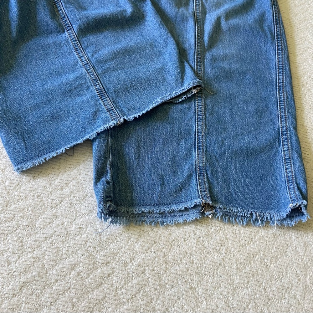 Maurices Wide Leg Pull On High Rise Cropped Jean - Picture 8 of 11